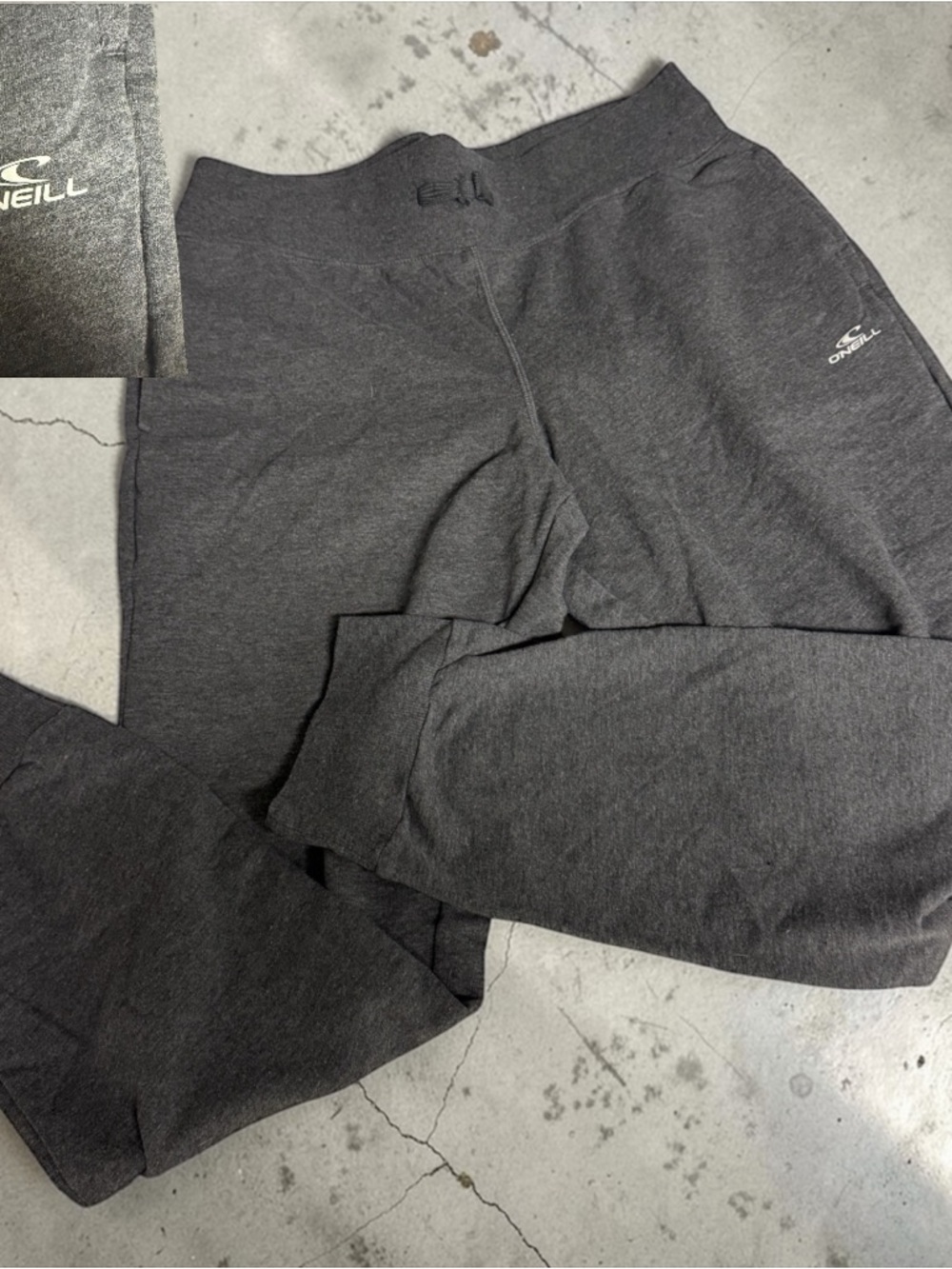 O'Neill Charcoal Gray Jogger Sweatpants
